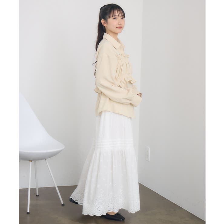 ギャザーキャミsetシャツ | RETRO GIRL | 詳細画像11 