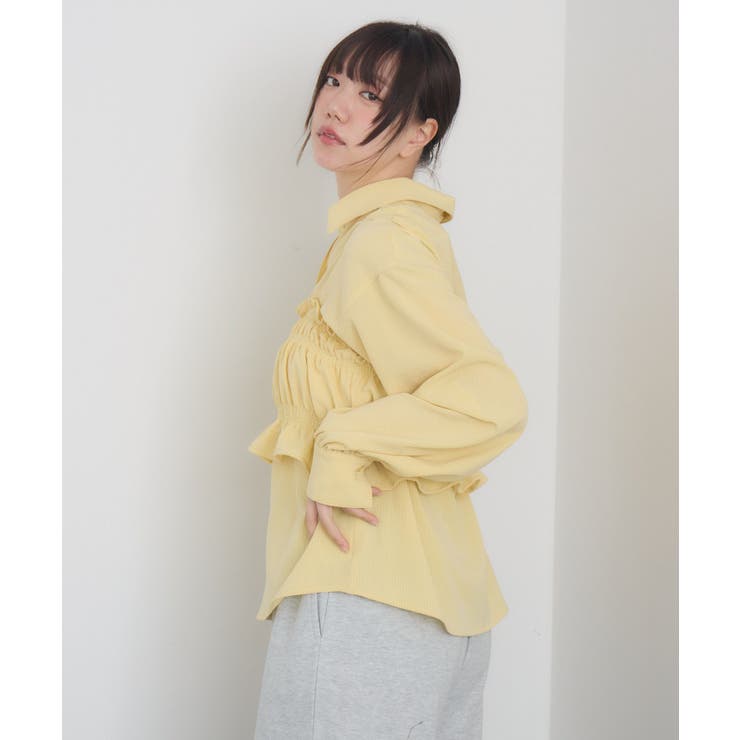 ギャザーキャミsetシャツ | RETRO GIRL | 詳細画像24 