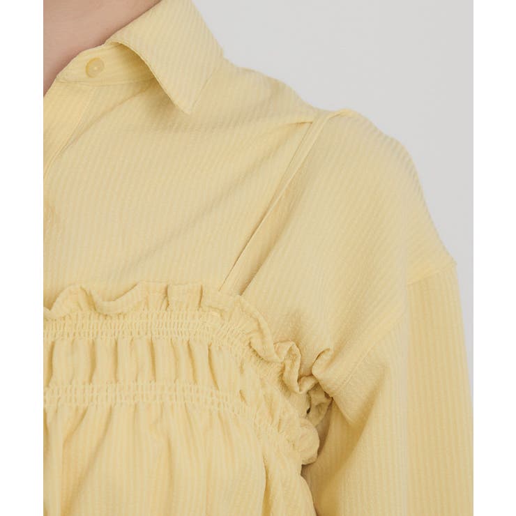 ギャザーキャミsetシャツ | RETRO GIRL | 詳細画像31 