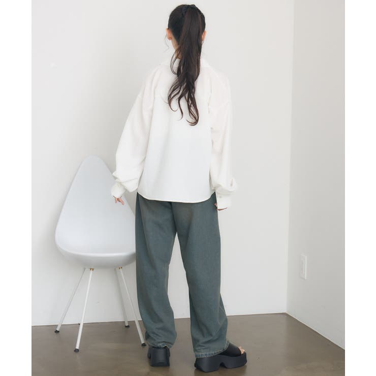 ギャザーキャミsetシャツ | RETRO GIRL | 詳細画像5 