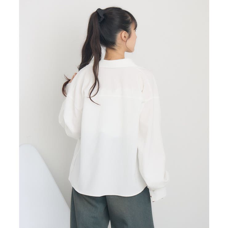 ギャザーキャミsetシャツ | RETRO GIRL | 詳細画像9 