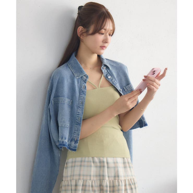 カットオフデニムSH | RETRO GIRL | 詳細画像18 