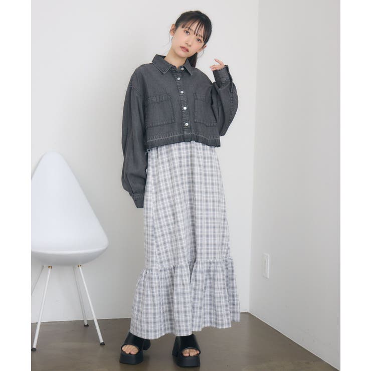 カットオフデニムSH | RETRO GIRL | 詳細画像2 