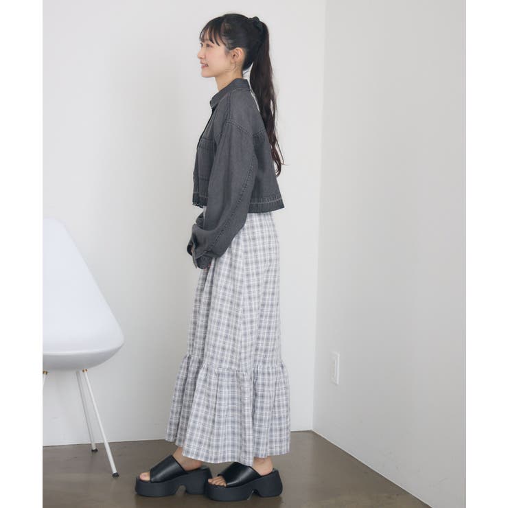 カットオフデニムSH | RETRO GIRL | 詳細画像4 