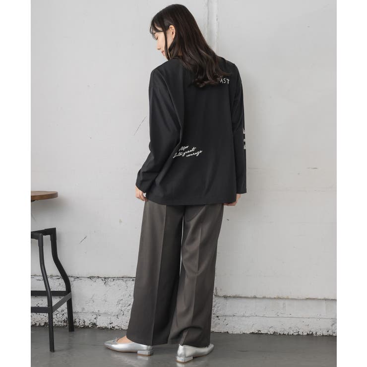 ランダム刺繍ロンTEE | RETRO GIRL | 詳細画像15 