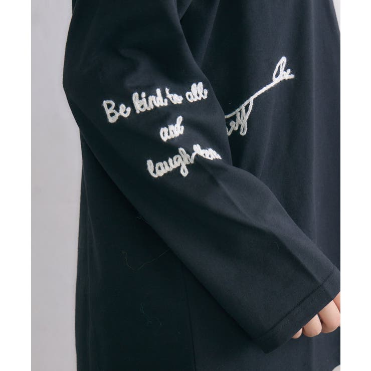 ランダム刺繍ロンTEE | RETRO GIRL | 詳細画像24 