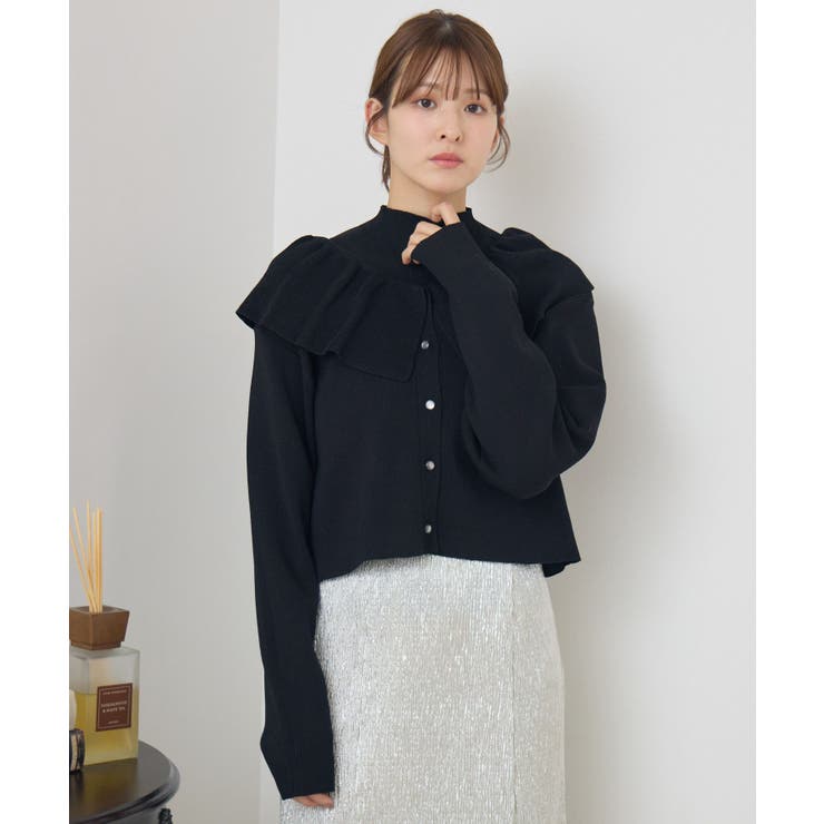 フリル襟カーデNTSET | RETRO GIRL | 詳細画像13 