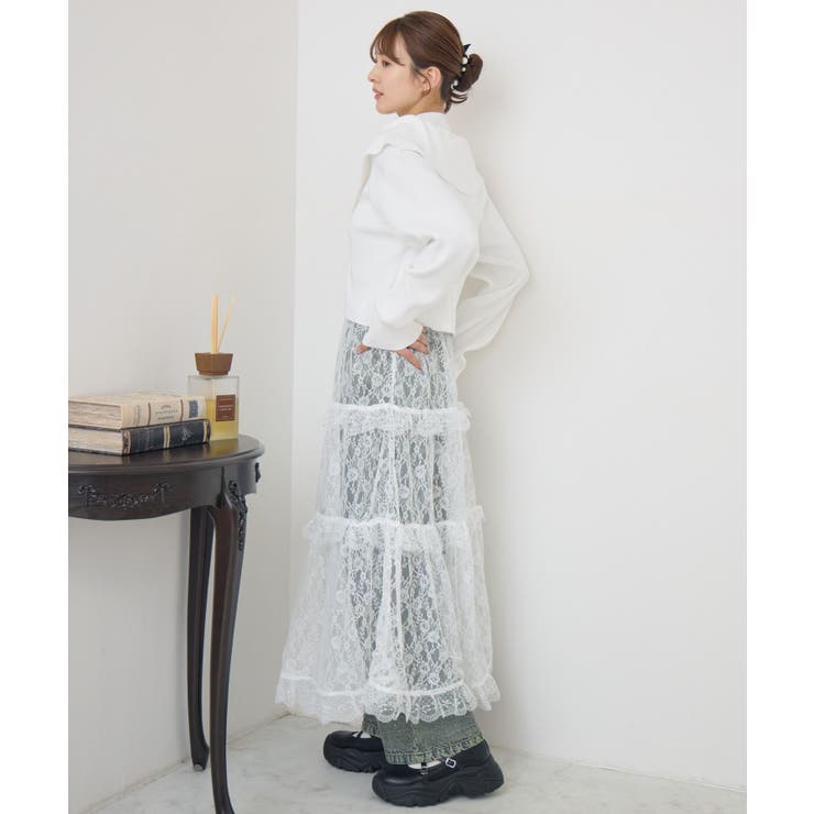 フリル襟カーデNTSET | RETRO GIRL | 詳細画像16 