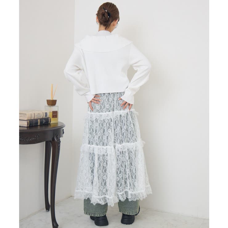 フリル襟カーデNTSET | RETRO GIRL | 詳細画像17 