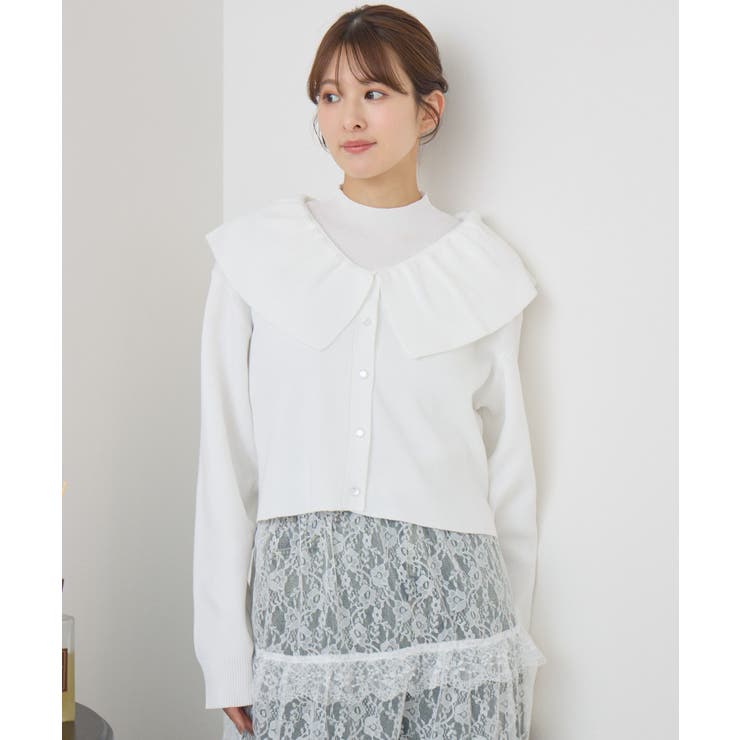 フリル襟カーデNTSET | RETRO GIRL | 詳細画像18 