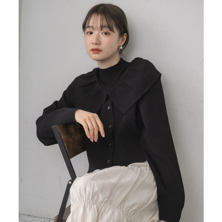 フリル襟カーデNTSET | RETRO GIRL | 詳細画像2 