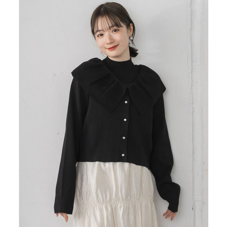 フリル襟カーデNTSET | RETRO GIRL | 詳細画像8 