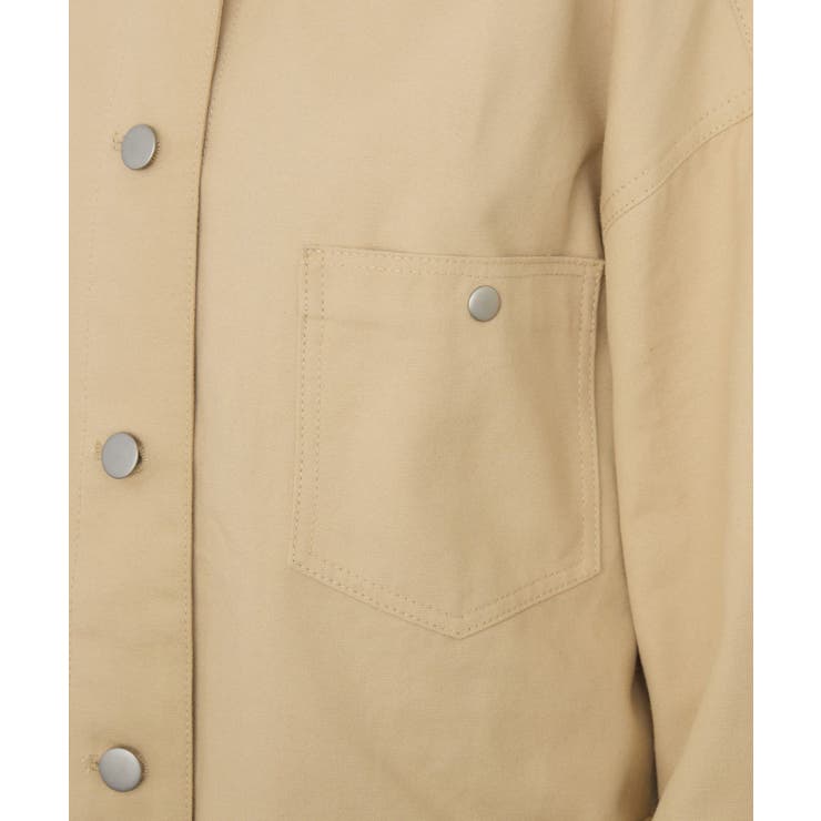 Fレザー襟カバーオール | RETRO GIRL | 詳細画像21 