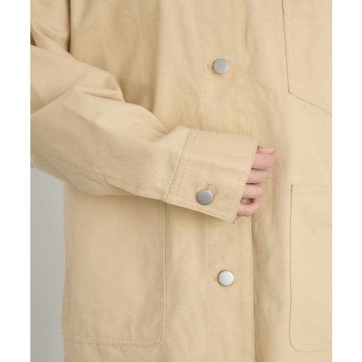 Fレザー襟カバーオール | RETRO GIRL | 詳細画像22 