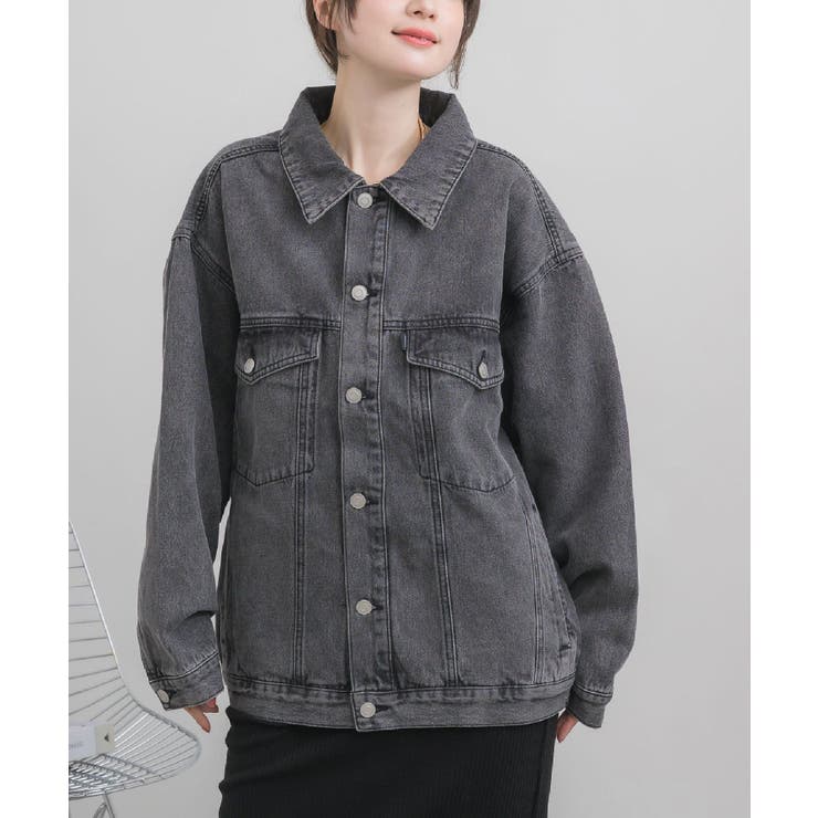 BLK1 | デニムGジャン | RETRO GIRL