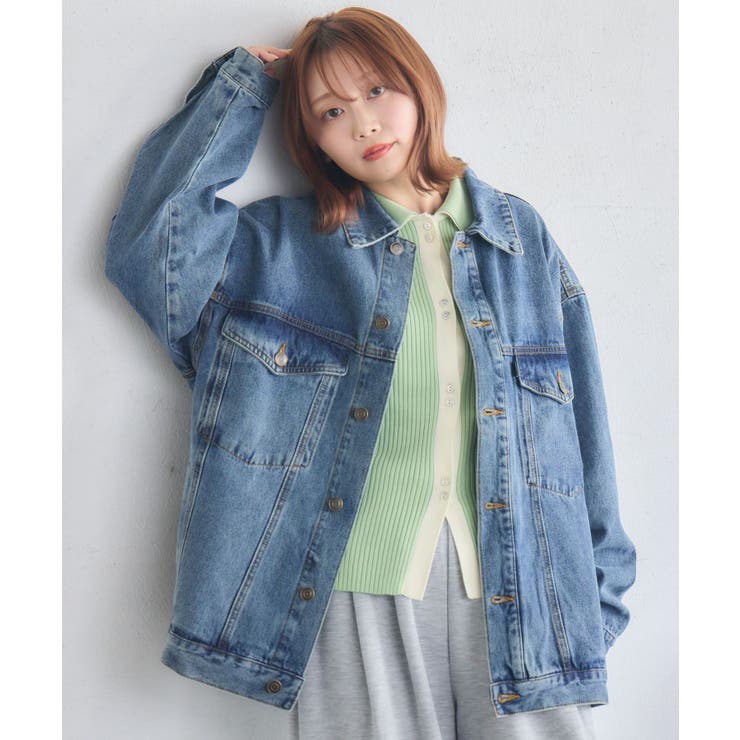 BLU4 | デニムGジャン | RETRO GIRL