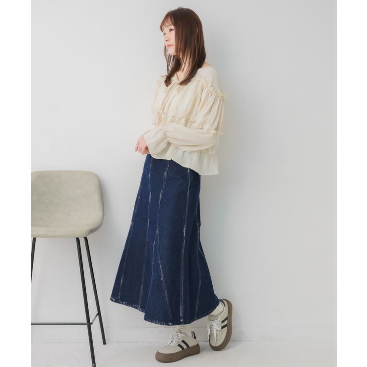 箔プリントデニムSK | RETRO GIRL | 詳細画像14 