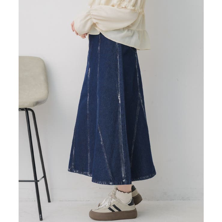 箔プリントデニムSK | RETRO GIRL | 詳細画像19 