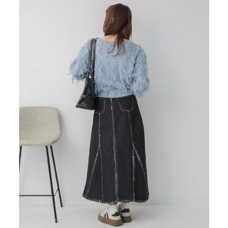 箔プリントデニムSK | RETRO GIRL | 詳細画像5 