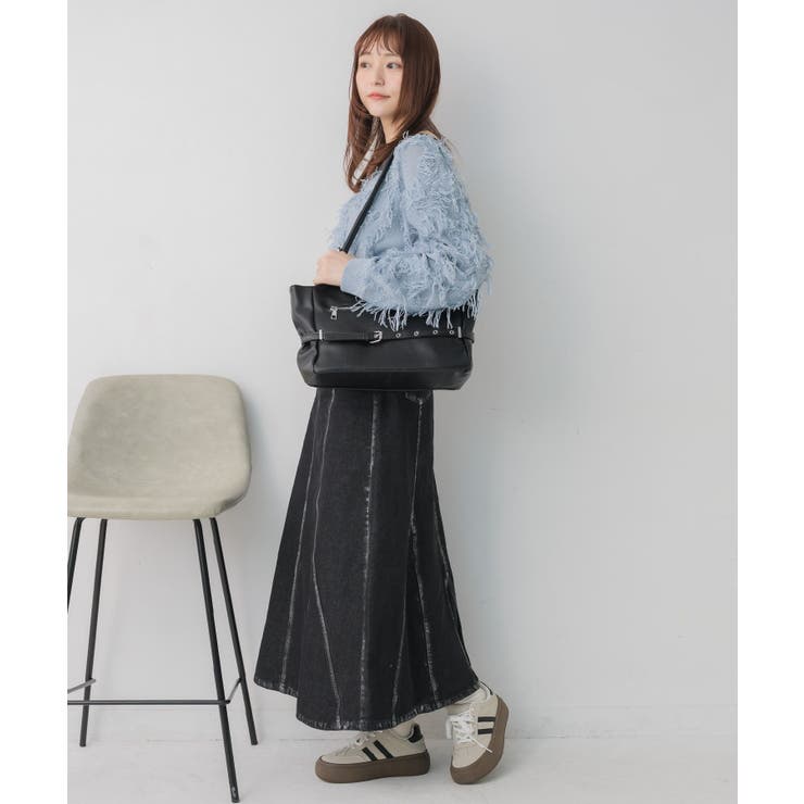 箔プリントデニムSK | RETRO GIRL | 詳細画像6 