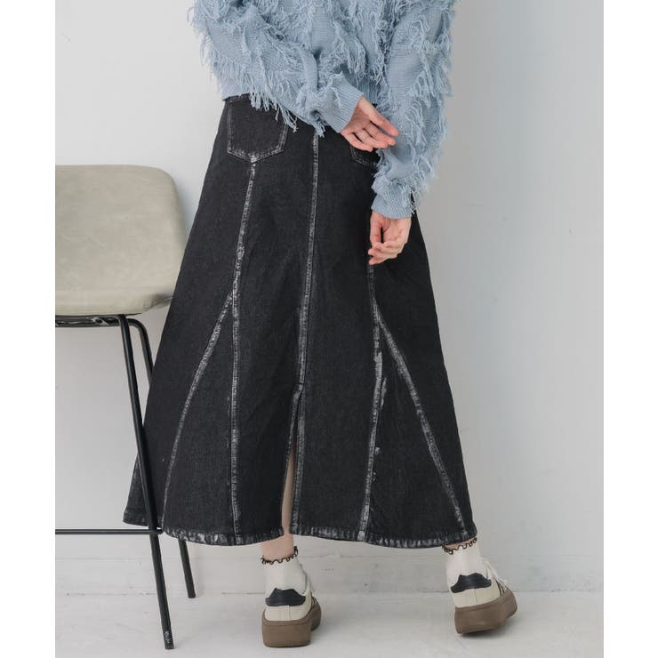 箔プリントデニムSK | RETRO GIRL | 詳細画像9 