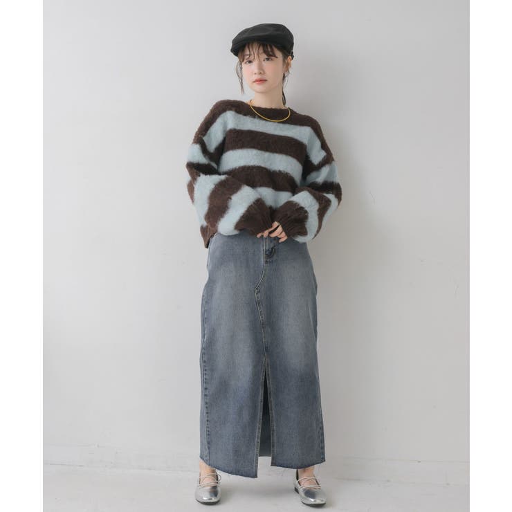 フリンジデニムSK | RETRO GIRL | 詳細画像12 