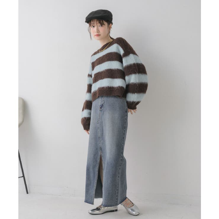 フリンジデニムSK | RETRO GIRL | 詳細画像13 