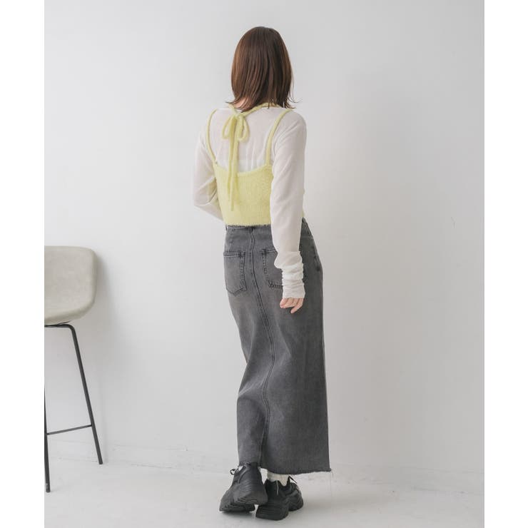 フリンジデニムSK | RETRO GIRL | 詳細画像19 