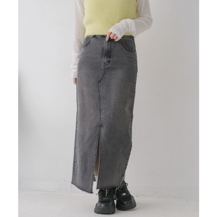 フリンジデニムSK | RETRO GIRL | 詳細画像22 