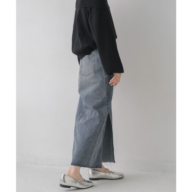 フリンジデニムSK | RETRO GIRL | 詳細画像9 