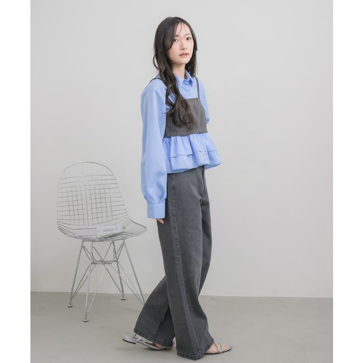 ストレートデニムPT | RETRO GIRL | 詳細画像16 