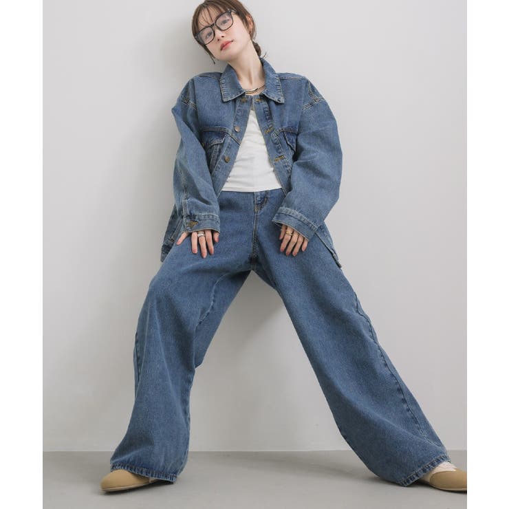 ストレートデニムPT | RETRO GIRL | 詳細画像4 