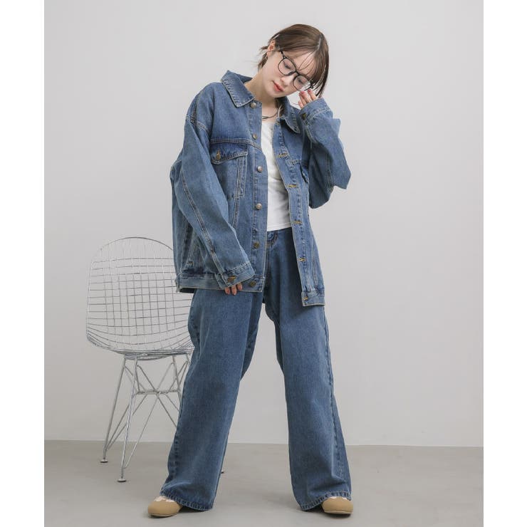 ストレートデニムPT | RETRO GIRL | 詳細画像5 