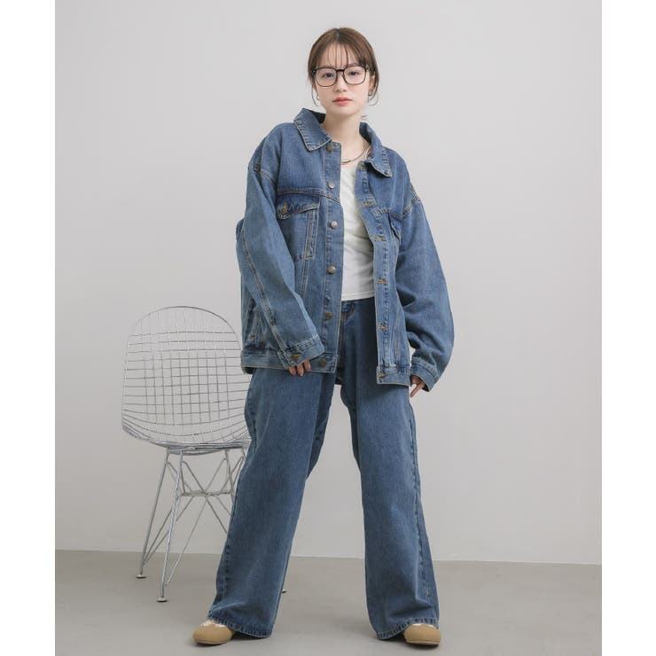 ストレートデニムPT | RETRO GIRL | 詳細画像6 