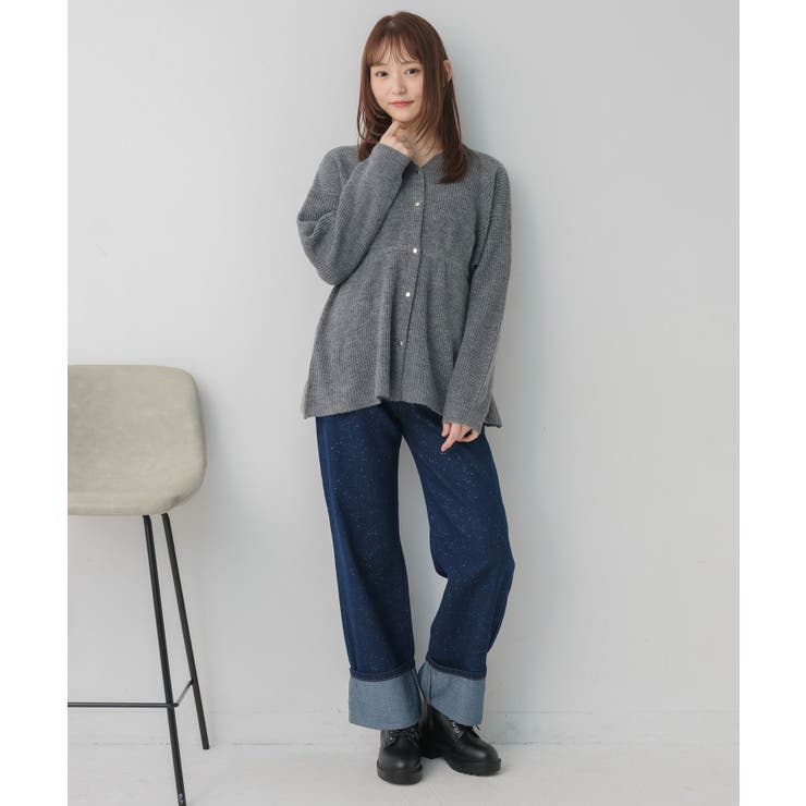 モヘアペプラムカーデ | RETRO GIRL | 詳細画像11 