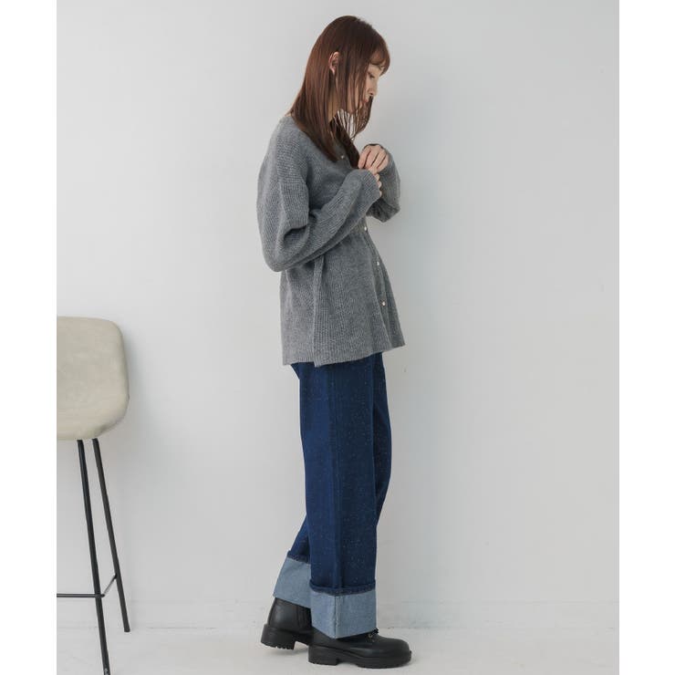 モヘアペプラムカーデ | RETRO GIRL | 詳細画像12 