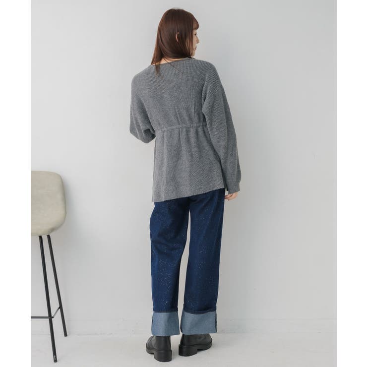 モヘアペプラムカーデ | RETRO GIRL | 詳細画像13 