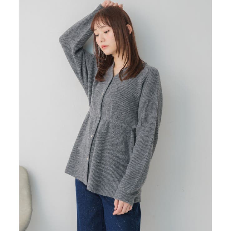 モヘアペプラムカーデ | RETRO GIRL | 詳細画像18 