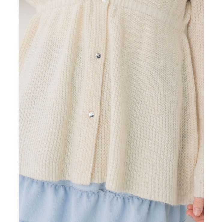 モヘアペプラムカーデ | RETRO GIRL | 詳細画像30 