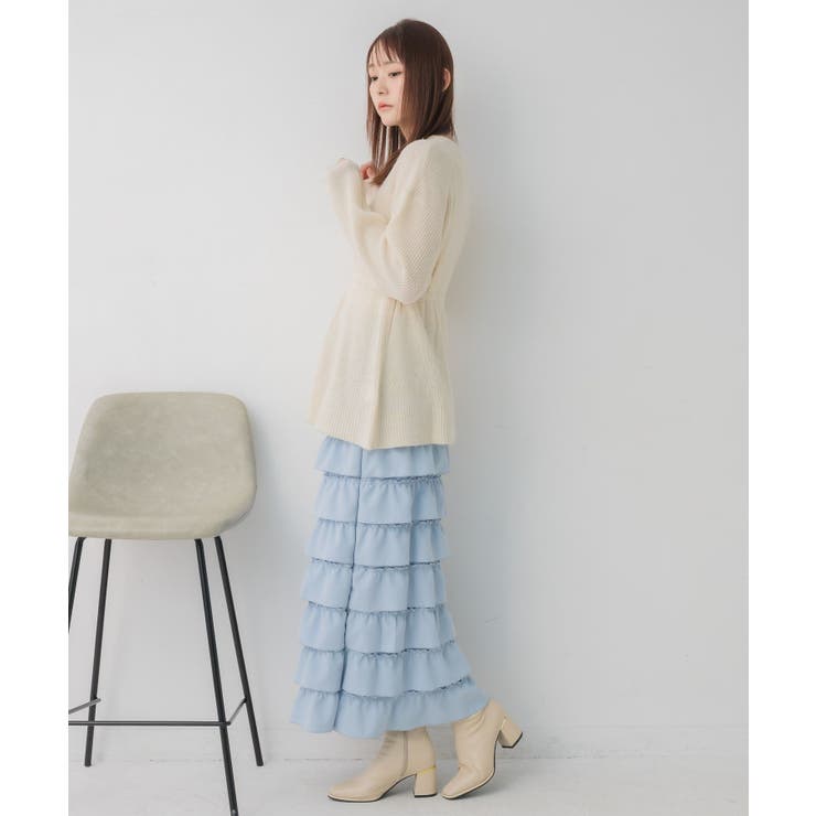 モヘアペプラムカーデ | RETRO GIRL | 詳細画像5 