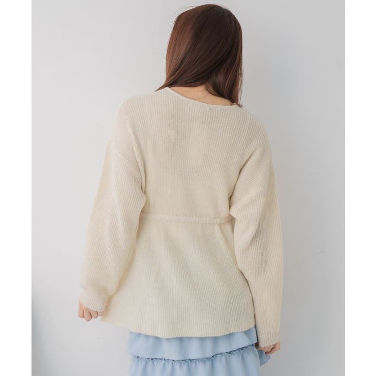 モヘアペプラムカーデ | RETRO GIRL | 詳細画像9 