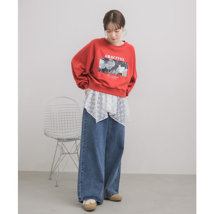 レースイレヘムキャミ | RETRO GIRL | 詳細画像12 