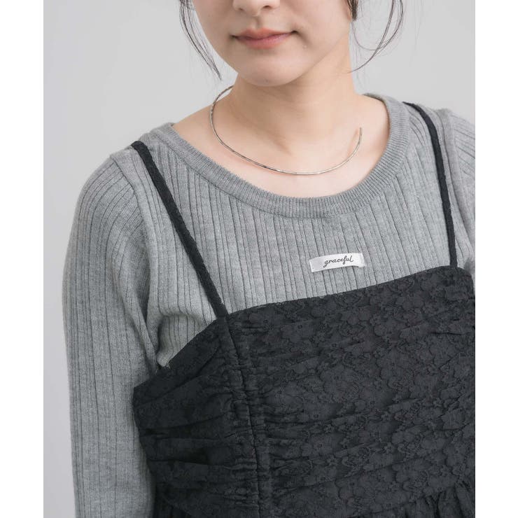 レースイレヘムキャミ | RETRO GIRL | 詳細画像23 