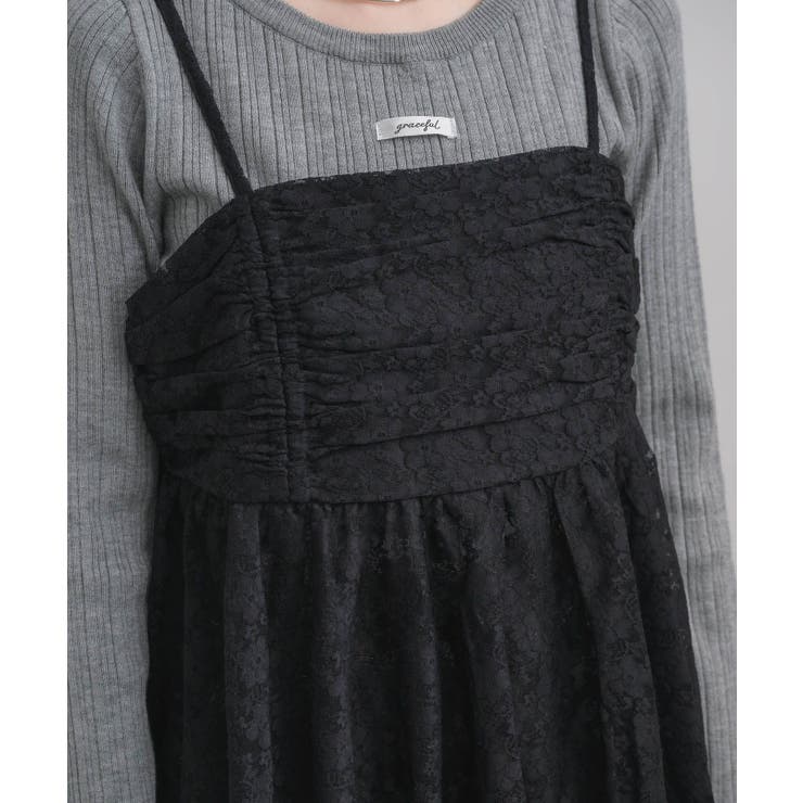 レースイレヘムキャミ | RETRO GIRL | 詳細画像24 