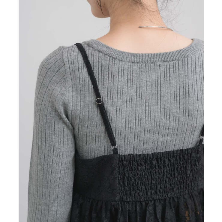 レースイレヘムキャミ | RETRO GIRL | 詳細画像26 