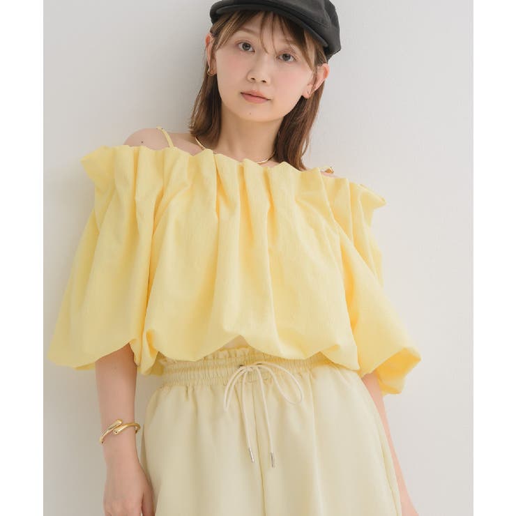 【WEB限定カラー追加】バルーンオフショルBL | RETRO GIRL | 詳細画像13 