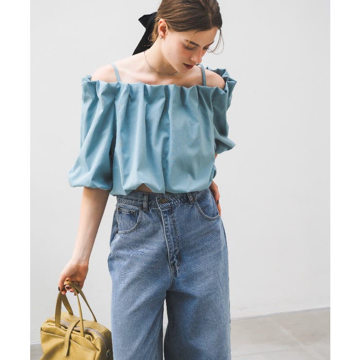 【WEB限定カラー追加】バルーンオフショルBL | RETRO GIRL | 詳細画像18 