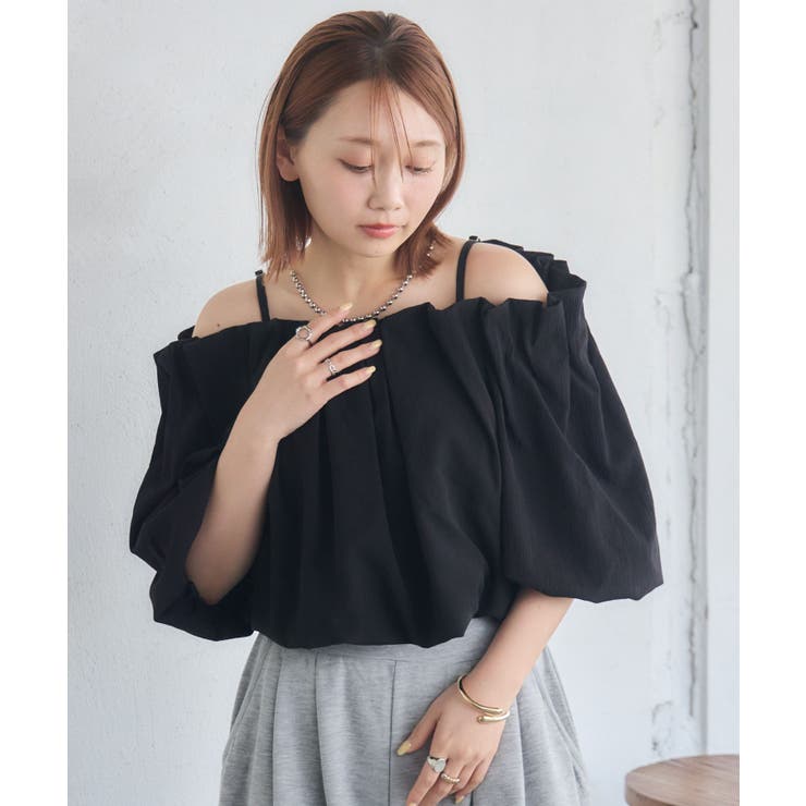 【WEB限定カラー追加】バルーンオフショルBL | RETRO GIRL | 詳細画像28 
