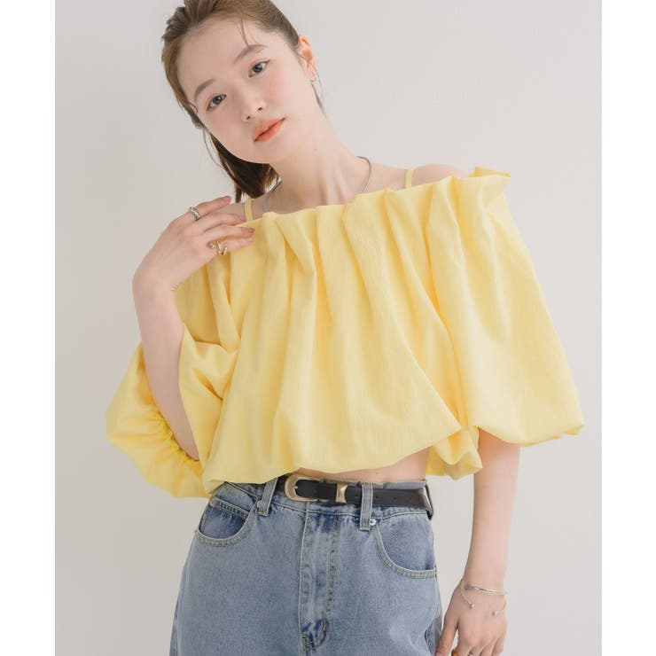 【WEB限定カラー追加】バルーンオフショルBL | RETRO GIRL | 詳細画像3 