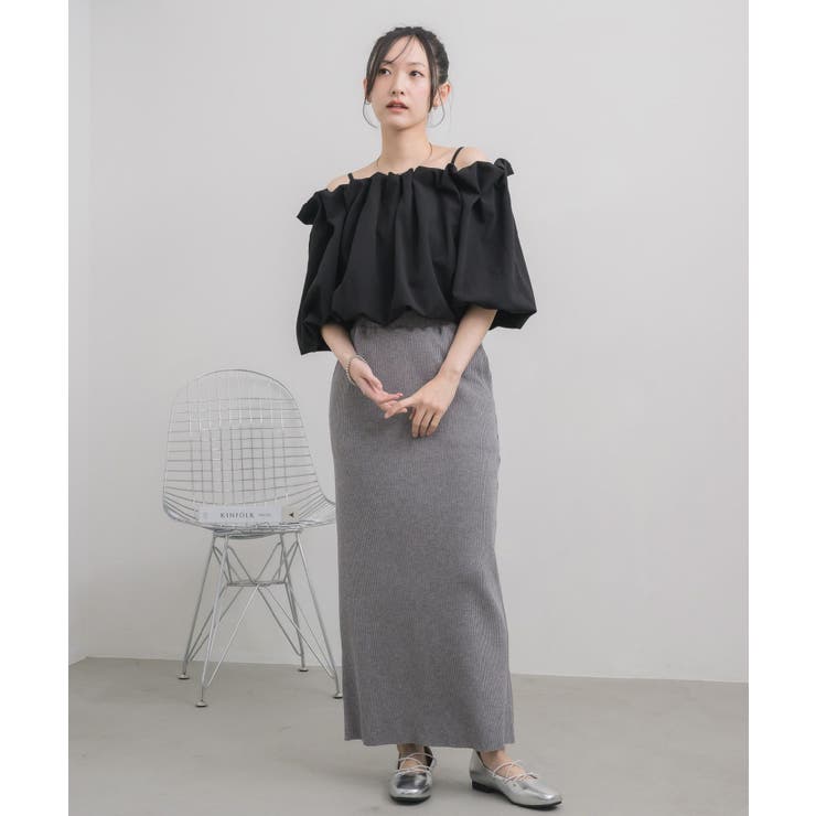 【WEB限定カラー追加】バルーンオフショルBL | RETRO GIRL | 詳細画像34 